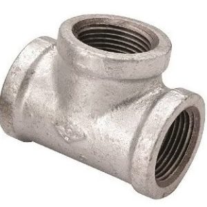 TEE HI GALVANIZADA 1/4"