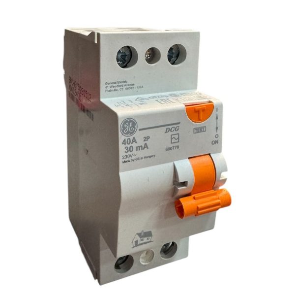 INTERRUPTOR DIFERENCIAL  2X40 30MA GENERAL ELECTRIC