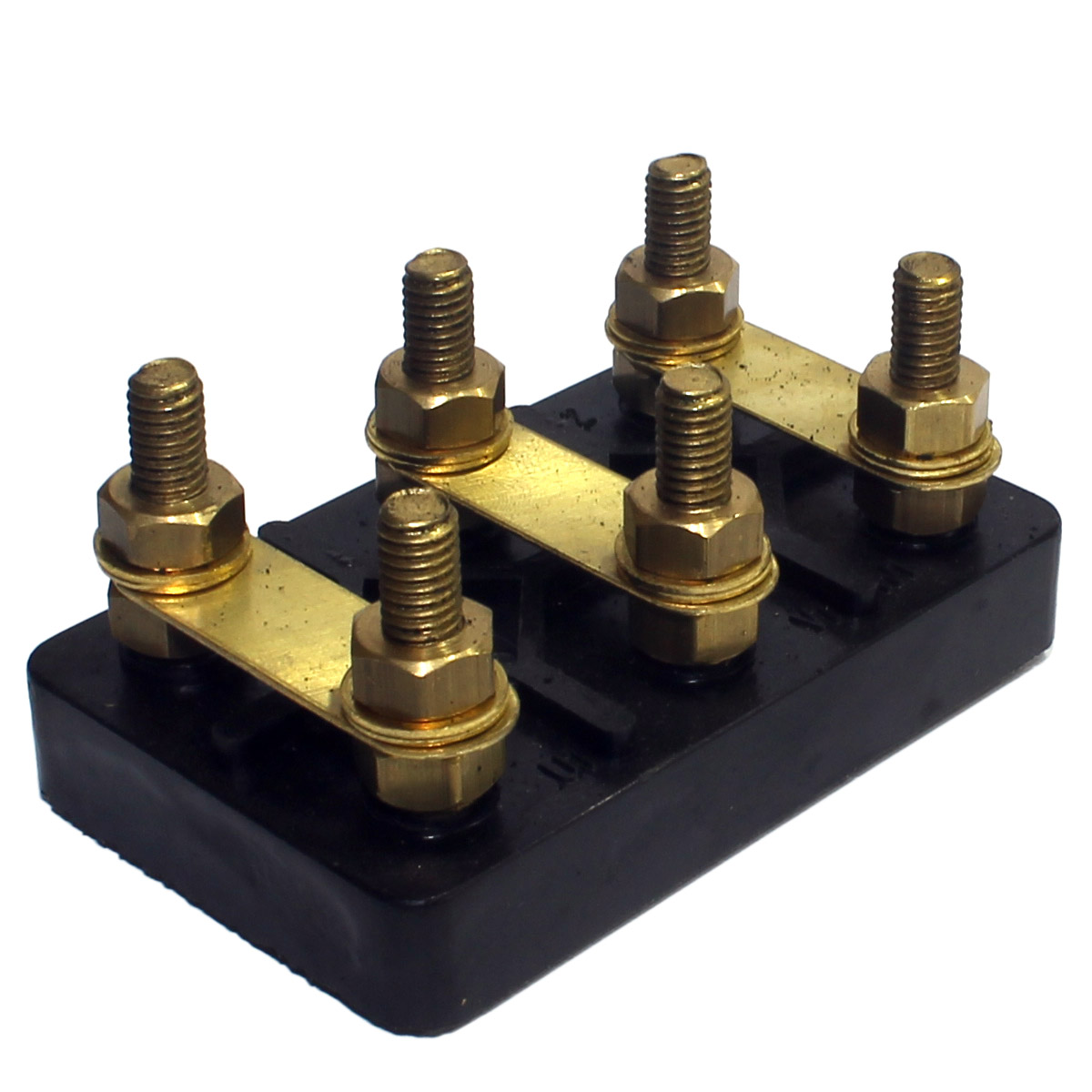 PLACA BORNERA M44 75*47MM M6 4 a 15HP