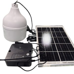 AMPOLLETA CON SISTEMA SOLAR 50W / 750LM